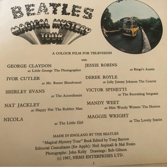 Beatles Magical Mystery Tour Album Penny Lane Strawberry Fields 24 Page Book - Picture 4 of 16